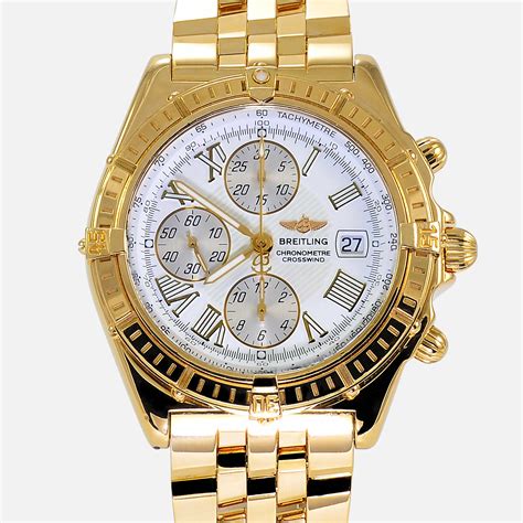 breitling ladies white watch|breitling watches chronograph.